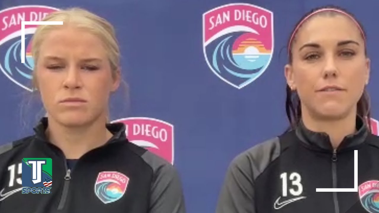 Alex Morgan & Makenzy Doniak PREVIEW the San Diego Wave vs Chicago Red Stars NWSL Playoff GAME - YouTube