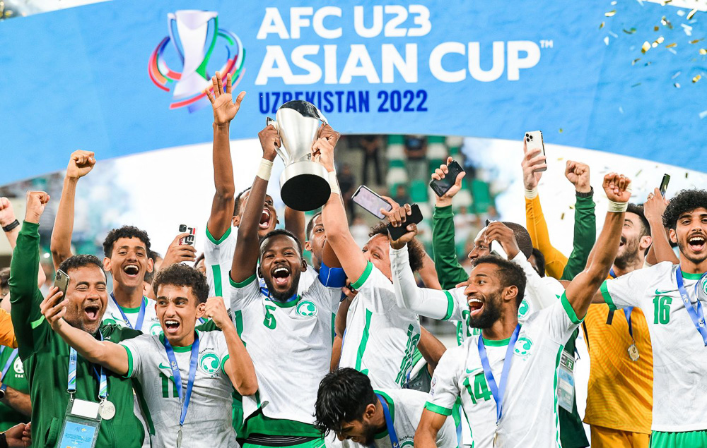 Thắng Uzbekistan 2 - 0, Saudi Arabia vô địch Cúp bóng đá U23 châu Á 2022 |  baotintuc.vn