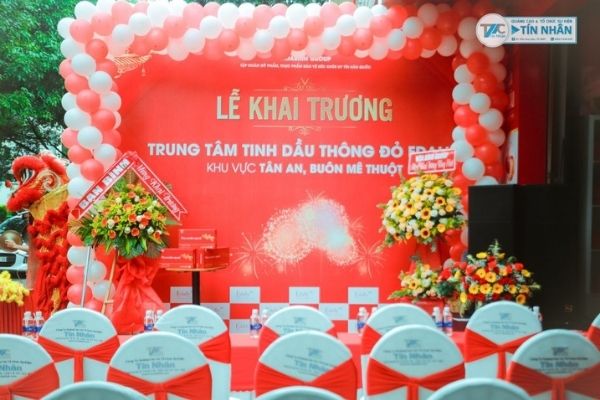 kịch bản tổ chức lễ khai trương