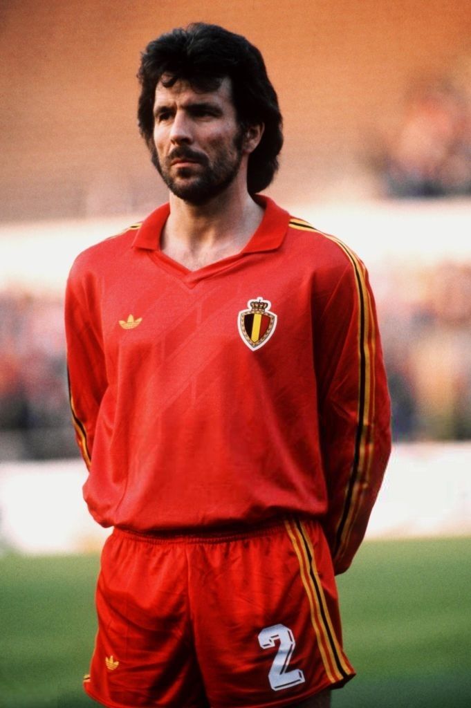 Belgium's Eric Gerets June 15, 1986 | World football, Vintage football, Football shirts