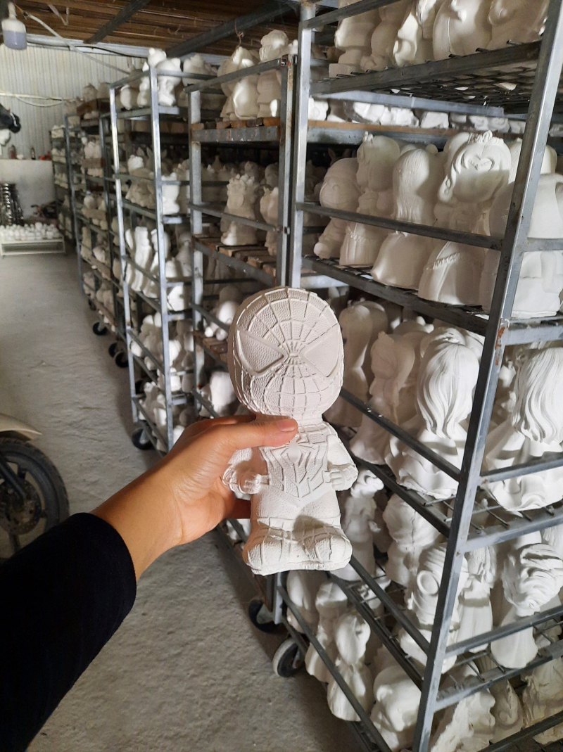 Xưởng sản xuất tượng Phật thạch cao Bình