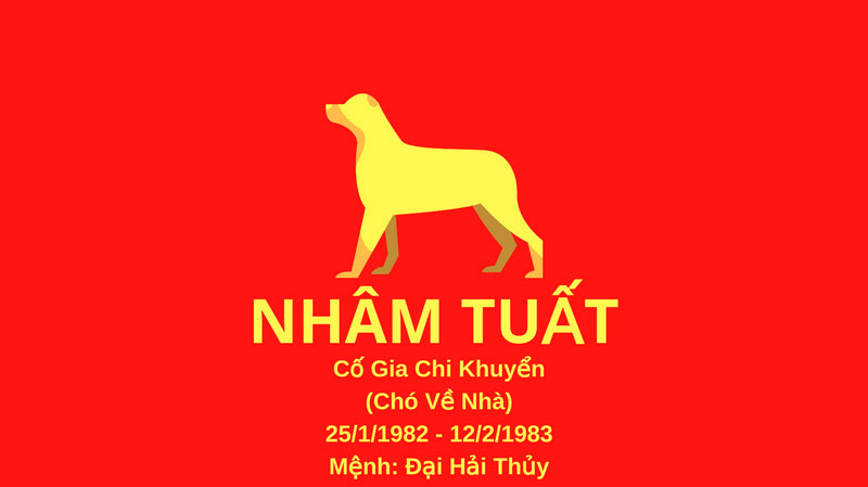 Sinh năm 1982 là tuổi gì, mệnh gì, hợp màu gì, hợp hướng nào, hợp tuổi nào