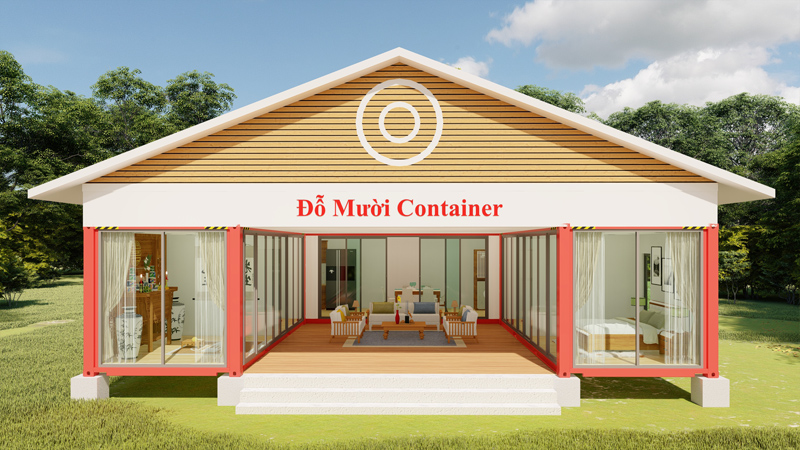 Đỗ Mười Container chuyên thiết kế và thi công nhà container đẹp giá rẻ