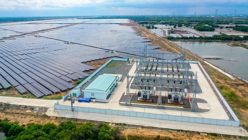 Nhà máy điện mặt trời Trung Nam Trà Vinh