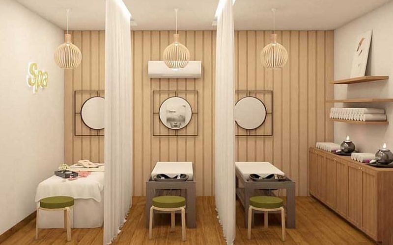 Thiết kế spa nhỏ phải tạo được cho khách hàng những cảm giác thoải mái, thư giãn đầy tính nghệ thuật